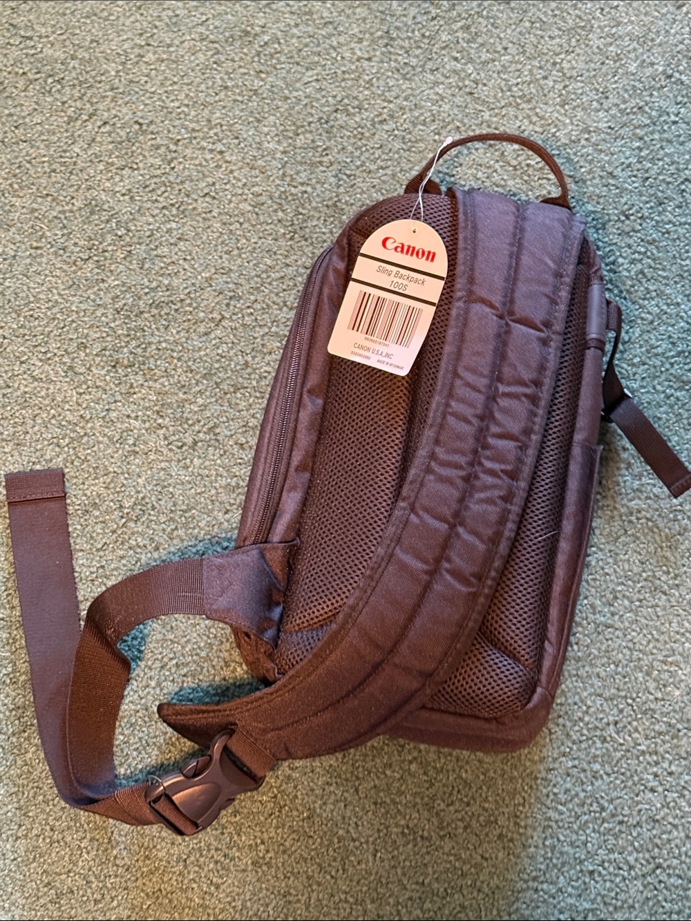 Canon Sling backpack Camera Bag black, padded lightweight, 100-S BC16 NWT - Picture 12 of 12